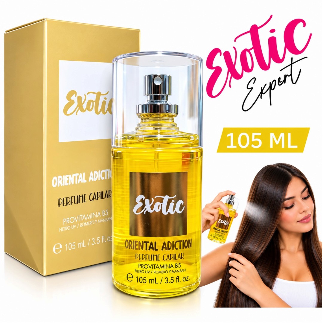 PERFUME CAPILAR ORIENTAL ADICTION 105ML EXOTIC PERFUME-ORIENTAL