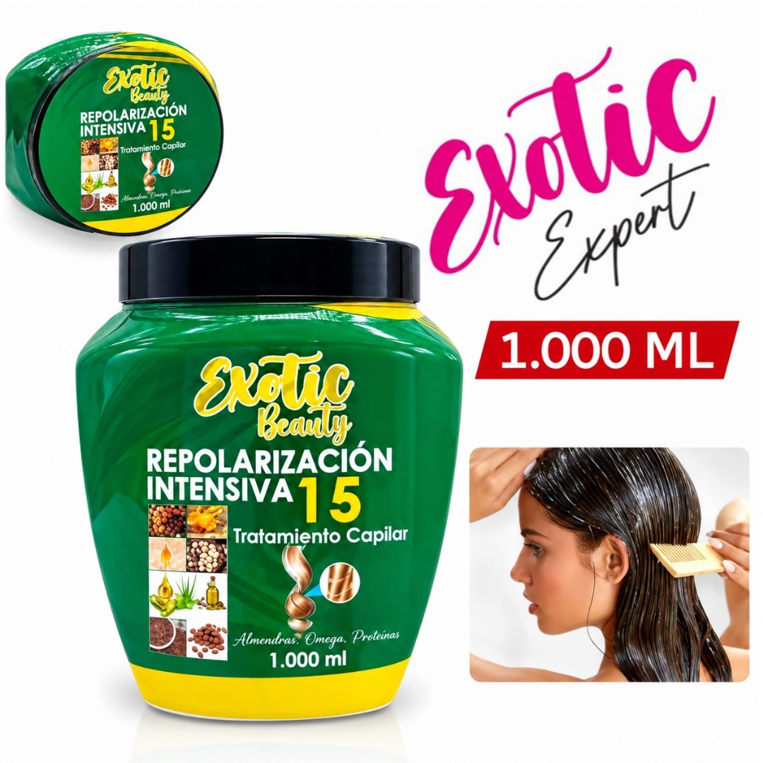 TRATAMIENTO CAPILAR REPOLARIZACION INTENSIVA 15 1000 ML EXOTIC